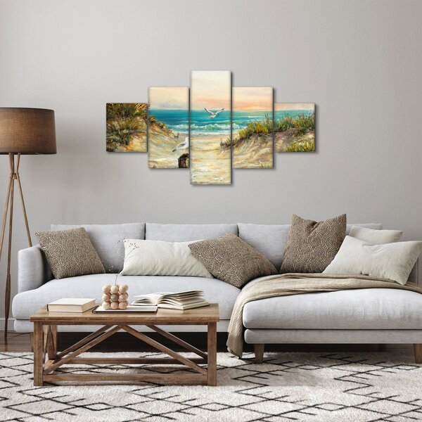 Obraz - Písečná pláž (125x70 cm)
