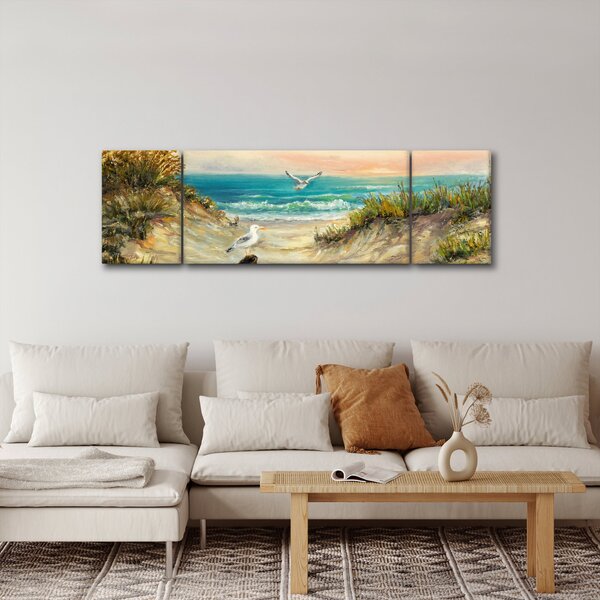 Obraz - Písečná pláž (170x50 cm)