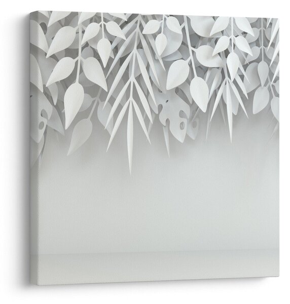 Obraz - Plastické listy (30x30 cm)