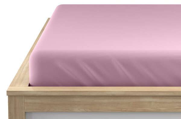 Jersey prostěradlo EXCLUSIVE růžové 90 x 200 cm