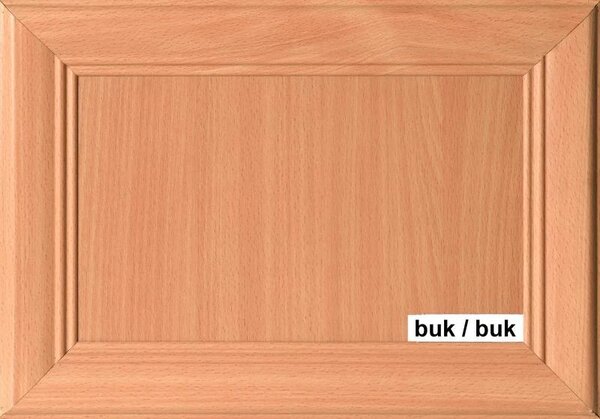 Obývací stěna Daga, Buk/Buk (U9 satyna)