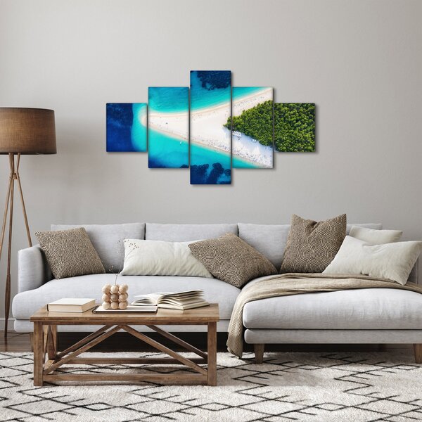 Obraz - Ostrav Hvar, Chorvatsko (125x70 cm)