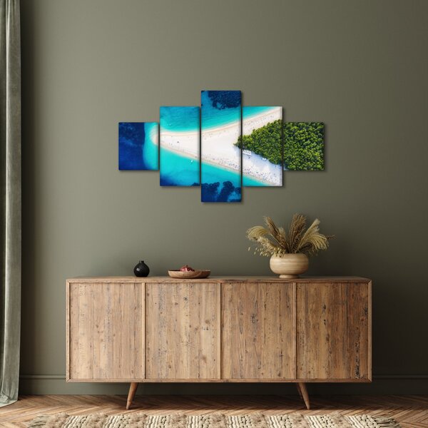 Obraz - Ostrav Hvar, Chorvatsko (125x70 cm)
