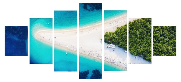 Obraz - Ostrav Hvar, Chorvatsko (210x100 cm)