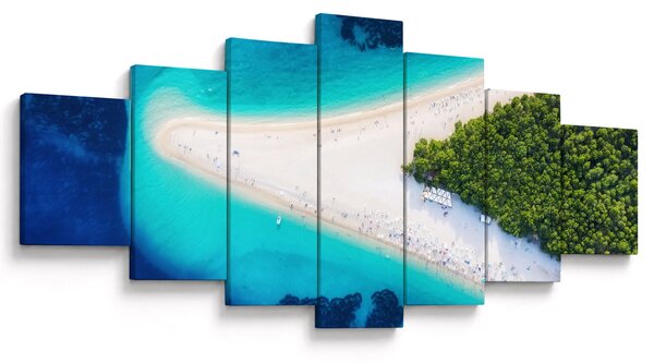 Obraz - Ostrav Hvar, Chorvatsko (210x100 cm)