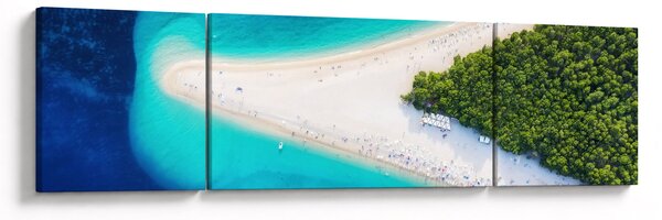 Obraz - Ostrav Hvar, Chorvatsko (170x50 cm)