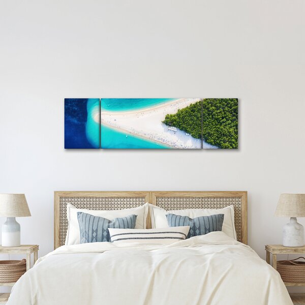 Obraz - Ostrav Hvar, Chorvatsko (170x50 cm)