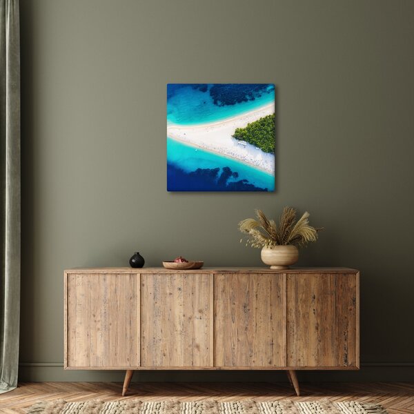Obraz - Ostrav Hvar, Chorvatsko (30x30 cm)