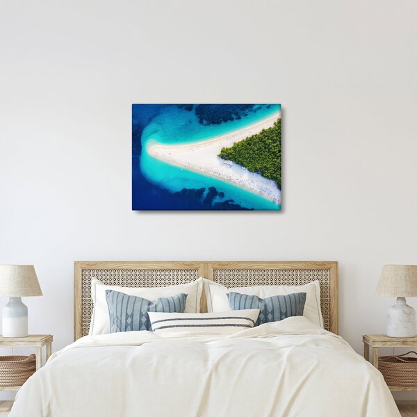 Obraz - Ostrav Hvar, Chorvatsko (70x50 cm)