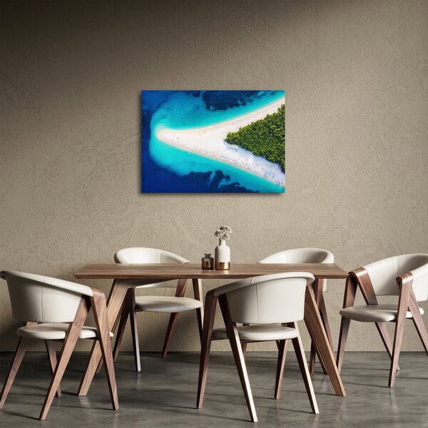 Obraz - Ostrav Hvar, Chorvatsko (70x50 cm)