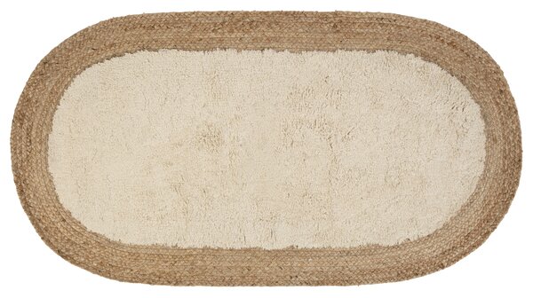 Livarno home Jutový koberec, 66,5 x 120 cm / Ø 100 cm (oválná) (100379069001)