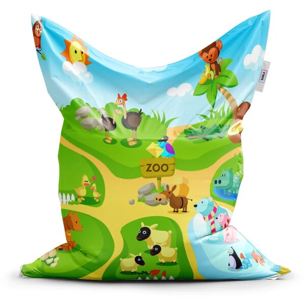 Sablio Sedací vak Classic Dětský motiv 3 - 150x100 cm
