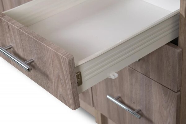 Kuchyňská linka MDF 240cm - typ I, dub rustica