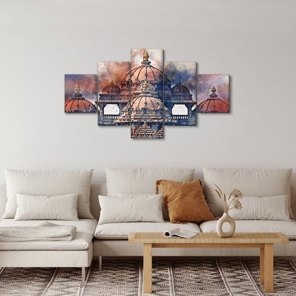 Obraz - Akshardham, Nové Dilií, Indie (125x70 cm)