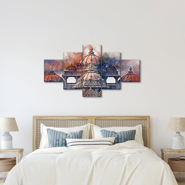 Obraz - Akshardham, Nové Dilií, Indie (125x70 cm)