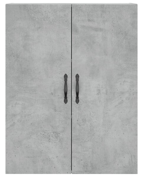 Skříň highboard betonově šedá 69,5x34x180 cm kompozitní dřevo 3198093