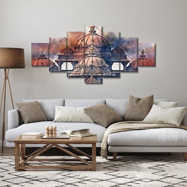 Obraz - Akshardham, Nové Dilií, Indie (210x100 cm)