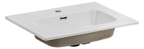 Comad Nábytkové keramické umyvadlo GO 60-8095, 61x46 cm, bílá lesklá