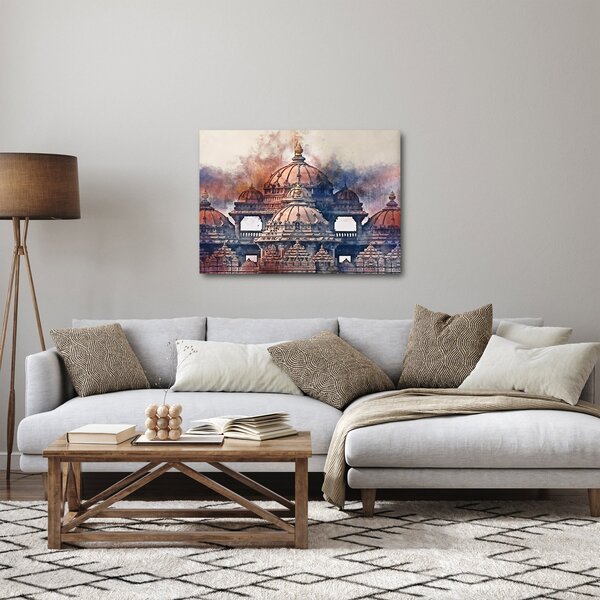 Obraz - Akshardham, Nové Dilií, Indie (70x50 cm)