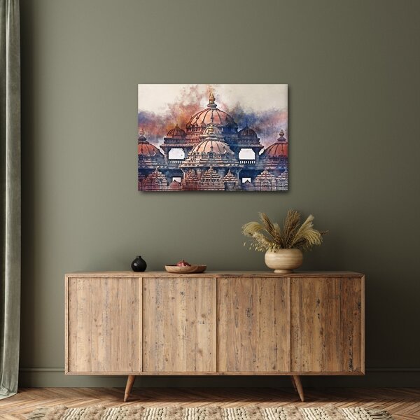 Obraz - Akshardham, Nové Dilií, Indie (70x50 cm)