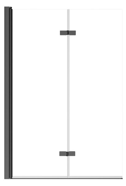 Besco Vanová zástěna LUMIX GUN METAL 100145 (100x145 cm | Transparent)