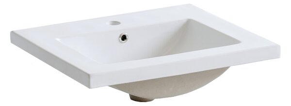 Comad Nábytkové keramické umyvadlo UM-9060, 61x46 cm, bílá lesklá