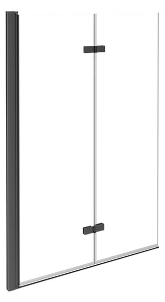 Besco Vanová zástěna LUMIX GUN METAL 100145 (100x145 cm | Transparent)