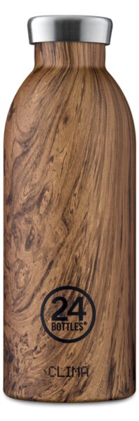 Nerezová termo láhev Clima Wood Sequoia 500ml 24 Bottles