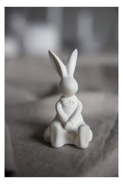 Velikonoční dekorace zajíček Sally White 9 cm Storefactory Scandinavia