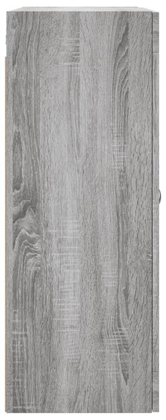 Nástěnné skříňky 2 ks šedé sonoma kompozitní dřevo 3197919