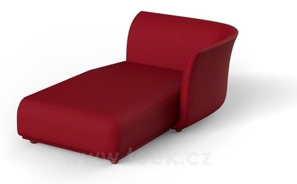 Vondom Relaxační díl levostranný Suave, Vondom, 114x160x71 cm, venkovní látka Group 2 barva dle vzorníku