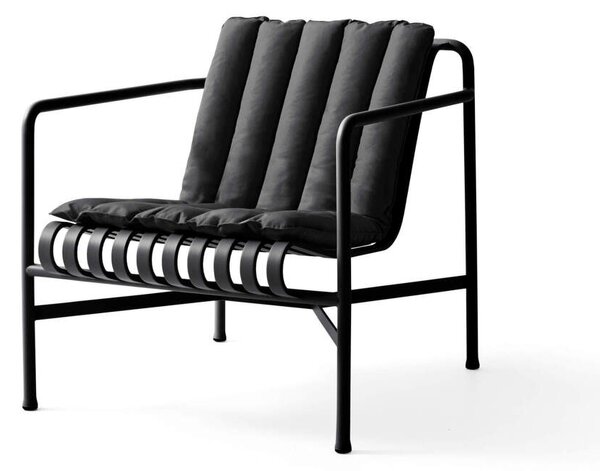 HAY Textilní podsedák Palissade Lounge Chair Low Soft Quilted Cushion, anthracite
