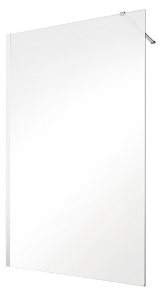Besco Sprchový kout Walk-In ECO-N 90x195 (100x195, 110x195, 120x195) - bez vaničky Rozměry (cm): šířka: 100