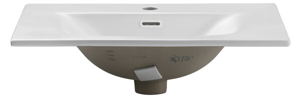 Comad Nábytkové keramické umyvadlo SKY 1 60 MATT WHITE, 61x46 cm, bílá matná