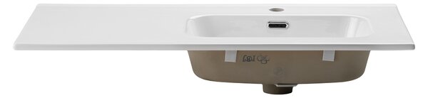 Comad Nábytkové keramické umyvadlo s odkládací plochou GO 2 90CM R DP, 91x46 cm, bílá lesklá