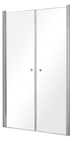 Besco Dvoukřídlé sprchové dveře SINCO DUE 80x195 (90x195) pro instalaci do niky - bez vaničky Rozměry (cm): šířka: 90