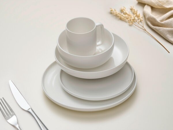 KOMBINOVANÁ SOUPRAVA 20dílné, porcelán keramika Dieter Knoll - Kolekce nádobí