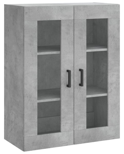Skříň highboard betonově šedá 69,5x34x180 cm kompozitní dřevo 3198405