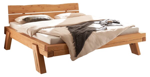 TRÁMOVÁ POSTEL, 180/200 cm, medový dub Livetastic - Manželské postele, Online Only