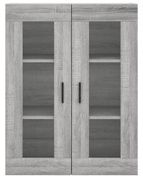 Skříň highboard šedá sonoma 69,5 x 34 x 180 cm kompozitní dřevo 3198487