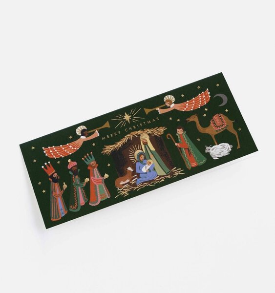 Vánoční přání Holiday Nativity