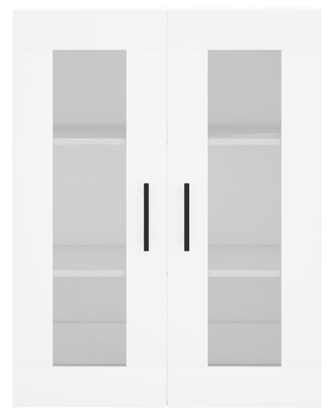 Skříň highboard bílá 69,5 x 34 x 180 cm kompozitní dřevo 3198233