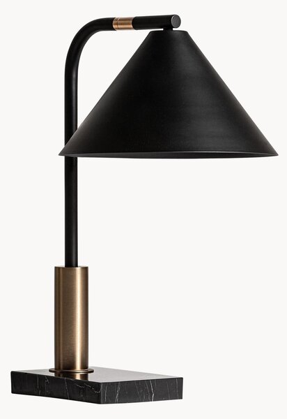 Stolní lampa's mramorovou podstavou Anita