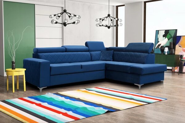 Sedací souprava Gloss fresh, pravá, šedá (Terra 96)