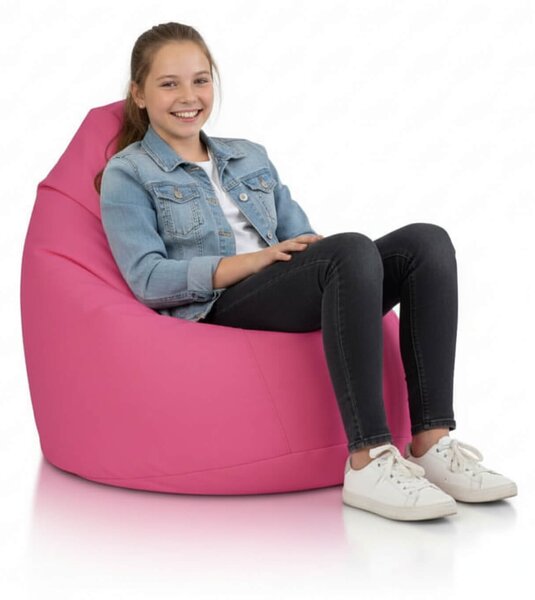 Sedací pytel Primabag Mega Sako polyester růžová