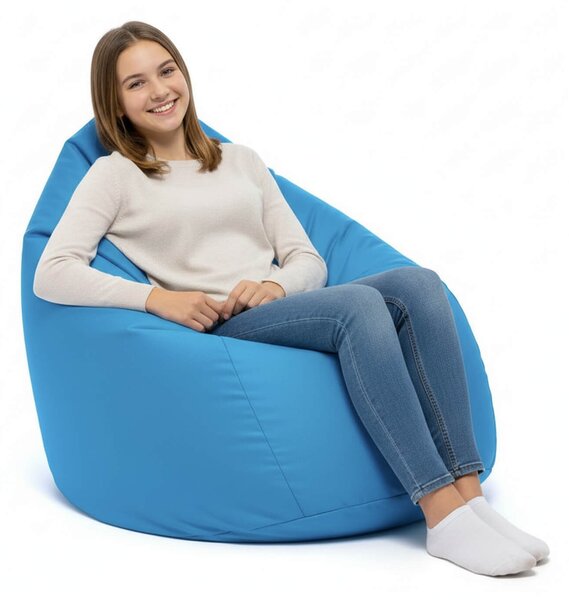 Sedací pytel Primabag Mega Sako polyester modrá