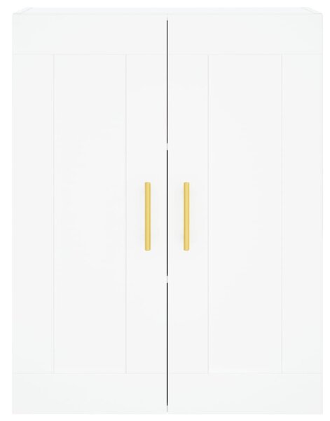 Skříň highboard bílá 69,5 x 34 x 180 cm kompozitní dřevo 3199673