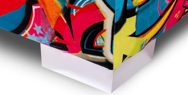 Čalouněná postel Viva Grafiti 02 200x90