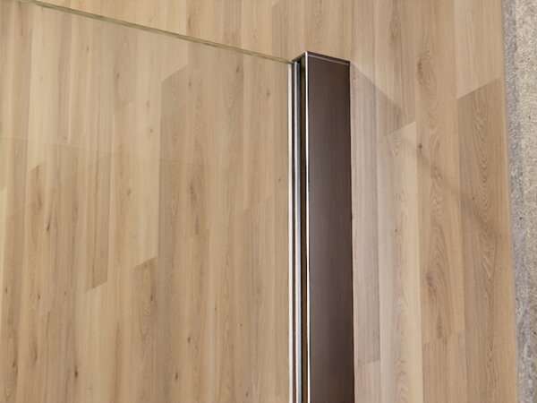 Besco Obdélníkový sprchový kout PIXA GUN METAL R 100x80 (100x90, 120x80, 120x90), výška 195 cm - bez vaničky Rozměry (cm): 100x80, Orientace: Pravá