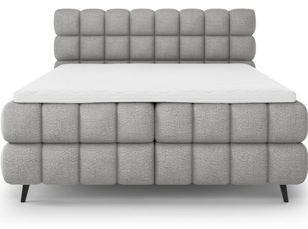 Eltap Čalouněná postel Sabeno s úložným prostorem Materiál a barva potahu: Royal 20 - béžová, Rozměr: 160x200